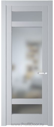 Дверь Profil Doors 4.3.2PD цвет Лайт Грей (RAL 870-01) стекло Матовое