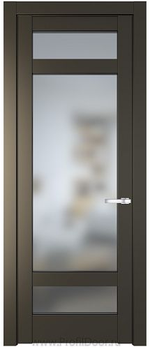 Дверь Profil Doors 4.3.2PD цвет Перламутр бронза стекло Матовое