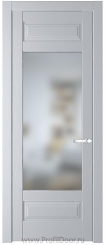 Дверь Profil Doors 4.3.3PD цвет Лайт Грей (RAL 870-01) стекло Матовое