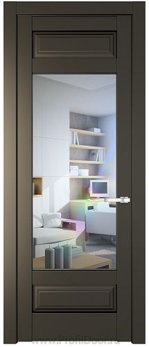 Дверь Profil Doors 4.3.3PD цвет Перламутр бронза стекло Прозрачное