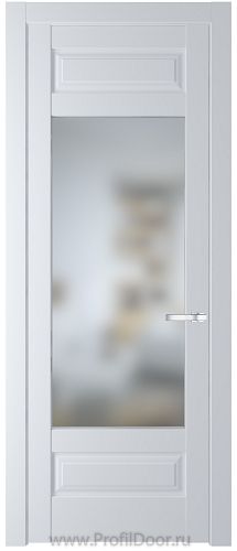Дверь Profil Doors 4.3.3PD цвет Вайт (RAL 110 96 02) стекло Матовое