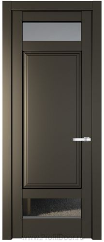 Дверь Profil Doors 4.3.4PD цвет Перламутр бронза стекло Прозрачное