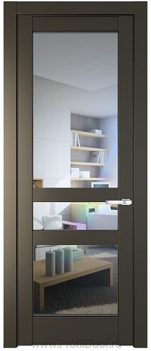 Дверь Profil Doors 4.5.2PD цвет Перламутр бронза стекло Прозрачное
