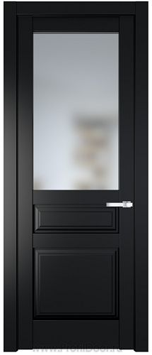 Дверь Profil Doors 4.5.3PD цвет Блэк стекло Матовое