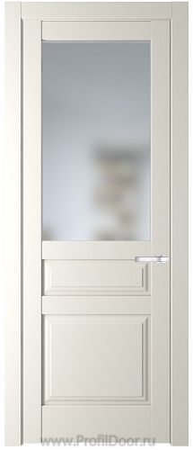 Дверь Profil Doors 4.5.3PD цвет Перламутр белый стекло Матовое