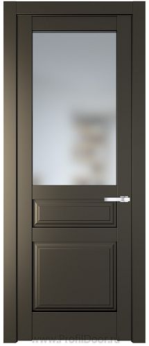 Дверь Profil Doors 4.5.3PD цвет Перламутр бронза стекло Матовое