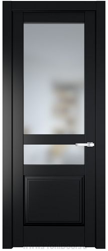 Дверь Profil Doors 4.5.4PD цвет Блэк стекло Матовое
