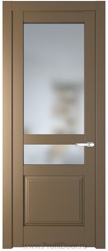 Дверь Profil Doors 4.5.4PD цвет Перламутр золото стекло Матовое