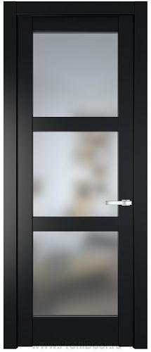 Дверь Profil Doors 4.6.2PD цвет Блэк стекло Матовое