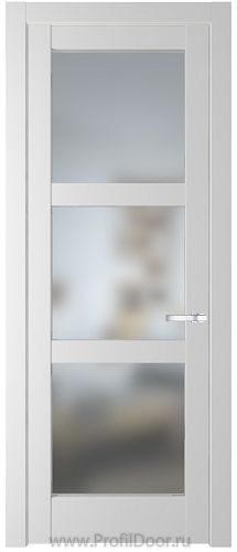 Дверь Profil Doors 4.6.2PD цвет Крем Вайт (RAL 120-02) стекло Матовое