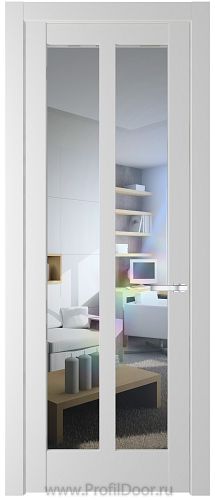Дверь Profil Doors 4.7.2PD цвет Крем Вайт (RAL 120-02) стекло Прозрачное