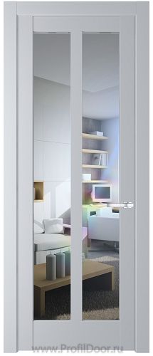 Дверь Profil Doors 4.7.2PD цвет Лайт Грей (RAL 870-01) стекло Прозрачное