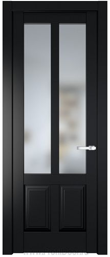 Дверь Profil Doors 4.8.2PD цвет Блэк стекло Матовое