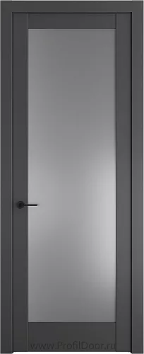 Дверь Profil Doors 10.1.2PD.O цвет Графит стекло Матовое