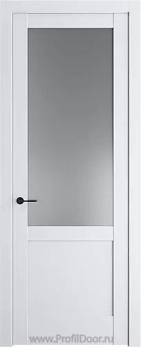 Дверь Profil Doors 10.2.2PD.O цвет Аляска стекло Матовое