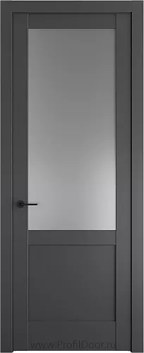 Дверь Profil Doors 10.2.2PD.O цвет Графит стекло Матовое