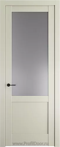 Дверь Profil Doors 10.2.2PD.O цвет Перламутр Белый стекло Матовое