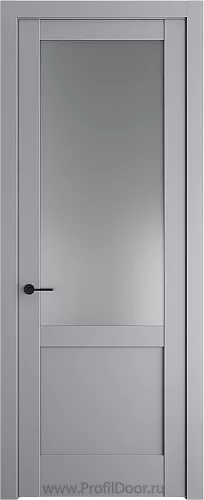 Дверь Profil Doors 10.2.2PD.O цвет Смоки стекло Матовое