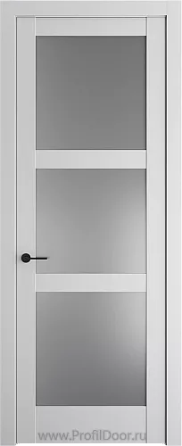Дверь Profil Doors 10.3.2PD.O цвет Дарк Вайт стекло Матовое