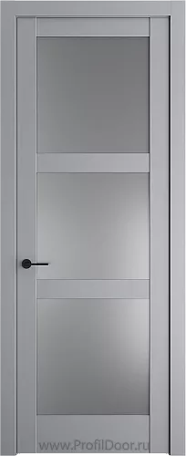 Дверь Profil Doors 10.3.2PD.O цвет Смоки стекло Матовое