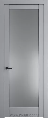 Дверь Profil Doors 11.1.2PD.O цвет Смоки стекло Матовое