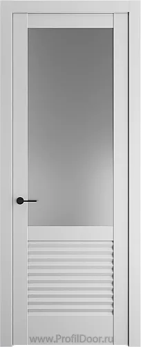 Дверь Profil Doors 11.2.2PD.O цвет Дарк Вайт стекло Матовое