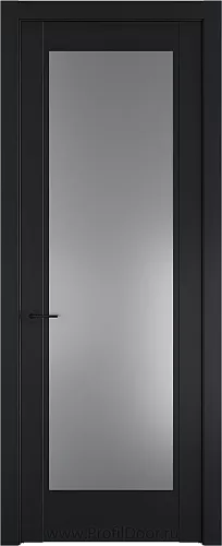 Дверь Profil Doors 6.1.2PD.O цвет Блэк стекло Матовое