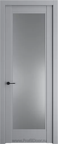 Дверь Profil Doors 6.1.2PD.O цвет Смоки стекло Матовое
