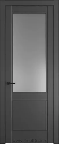Дверь Profil Doors 6.2.2PD.O цвет Графит стекло Матовое