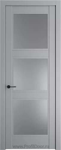 Дверь Profil Doors 6.3.2PD.O цвет Смоки стекло Матовое