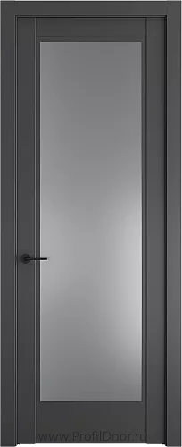 Дверь Profil Doors 7.1.2PD.O цвет Графит стекло Матовое