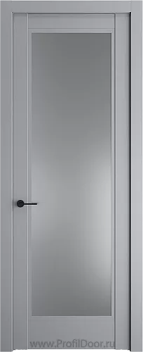Дверь Profil Doors 7.1.2PD.O цвет Смоки стекло Матовое