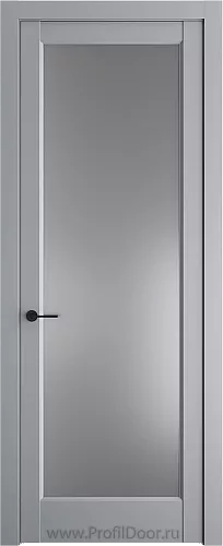 Дверь Profil Doors 8.1.2PD.O цвет Смоки стекло Матовое