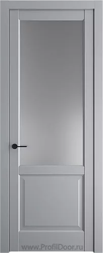 Дверь Profil Doors 8.2.2PD.O цвет Смоки стекло Матовое