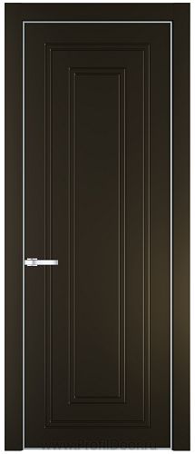Дверь Profil Doors 28PE цвет Перламутр бронза кромка Серебро