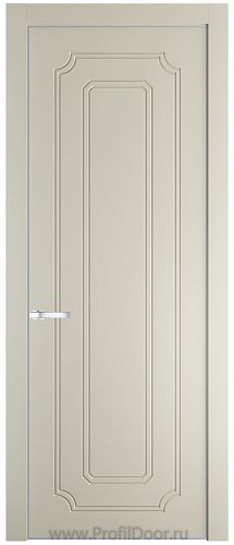 Дверь Profil Doors 30PE цвет Перламутр белый кромка Серебро
