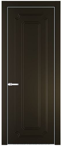 Дверь Profil Doors 30PE цвет Перламутр бронза кромка Серебро
