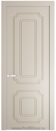 Дверь Profil Doors 31PE цвет Кремовая Магнолия (RAL 120-04) кромка Серебро
