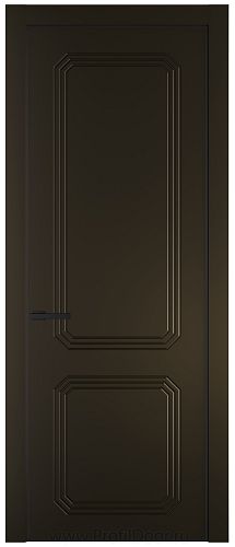 Дверь Profil Doors 33PE цвет Перламутр бронза кромка Черный матовый RAL9005