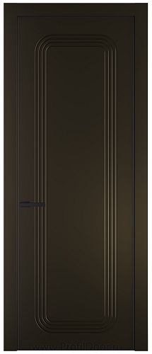 Дверь Profil Doors 34PE цвет Перламутр бронза кромка Черный матовый RAL9005