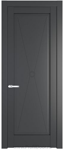 Дверь Profil Doors 1.1.1PM цвет Графит (Pantone 425С)
