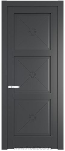Дверь Profil Doors 1.4.1PM цвет Графит (Pantone 425С)