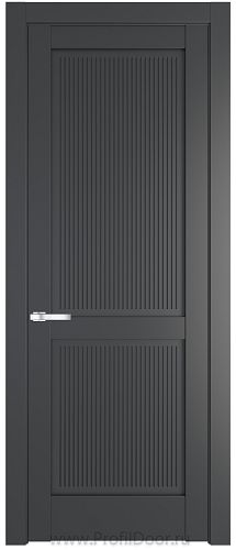 Дверь Profil Doors 2.2.1PM цвет Графит (Pantone 425С)