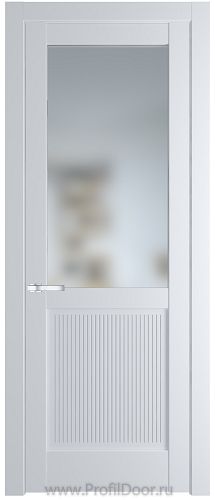 Дверь Profil Doors 2.2.2PM цвет Вайт (RAL 110 96 02) стекло Матовое
