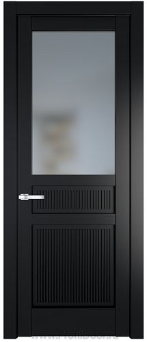 Дверь Profil Doors 2.3.2PM цвет Блэк стекло Матовое