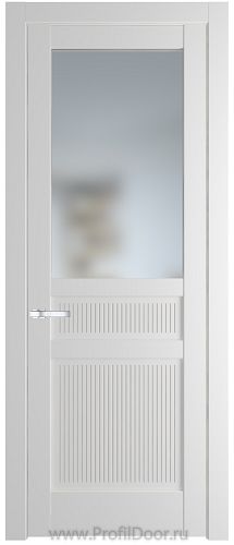 Дверь Profil Doors 2.3.2PM цвет Крем Вайт (RAL 120-02) стекло Матовое
