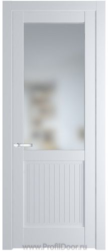 Дверь Profil Doors 3.2.2PM цвет Вайт (RAL 110 96 02) стекло Матовое