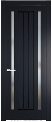 Дверь Profil Doors 3.5.2PM цвет Нэви Блу (RAL 7016) стекло Матовое