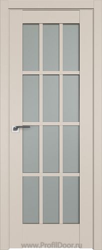 Дверь Profil Doors 102U цвет Санд стекло Матовое