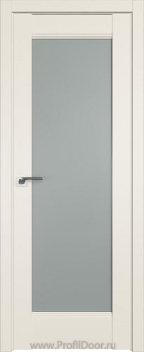 Дверь Profil Doors 107U цвет Магнолия Сатинат стекло Матовое